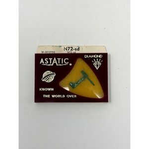 Astatic N72-sd Diamond Stylus Phonograph Needle W-301STDS Vintage Record Player